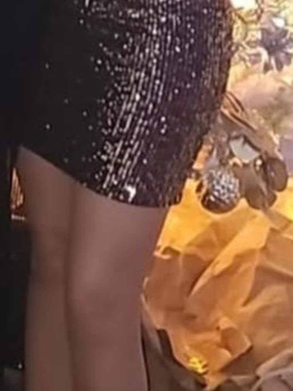Black Cocktail Mini Dress
